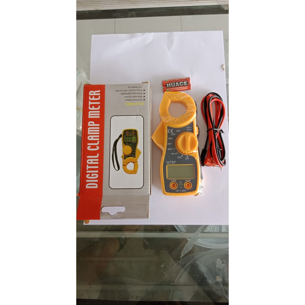 TANG AMPERE DIGITAL MT-87 MINI DIGITAL CLAMP METER MT 87
