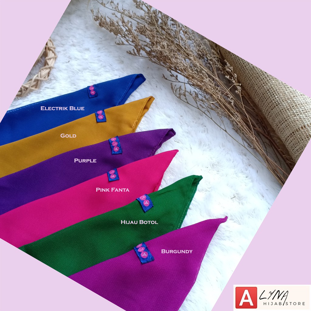 Hijab Segitiga Instant Polycotton / Jilbab Instant / Kerudung Terbaru-8