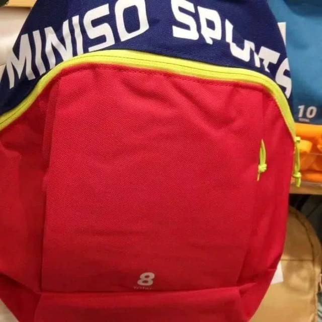 MINISO FASHIONAL LARGE SPORT BACKPACK RANSEL SPORT TAS PUNGGUNG