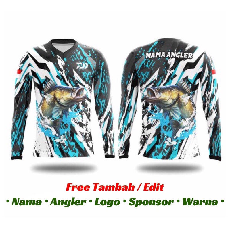 Jersey Baju Kaos Mancing Pancing Custom | Mancing Mania Strike Dryfit Premium Full Printing | TOMANG