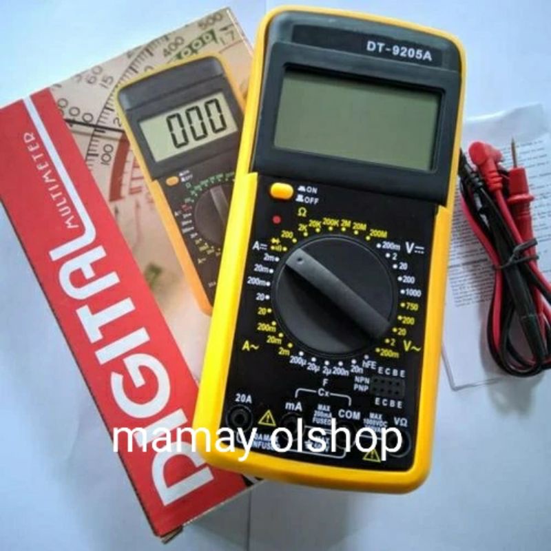 Multitester Dt9205 A