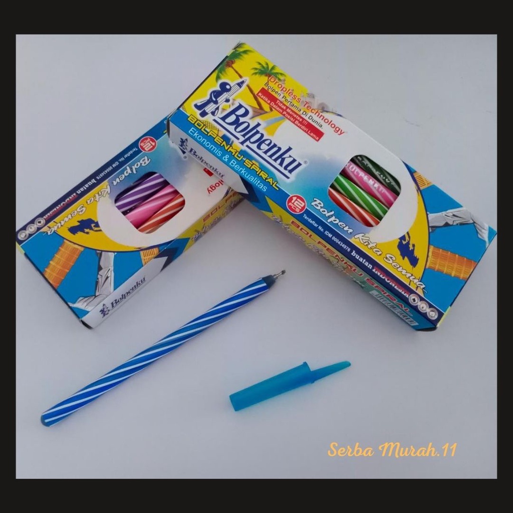 

PULPEN / PEN / BOLPEN / PENA MURAH HITAM MURAH BOLPENKU (HARGA PER PCS)
