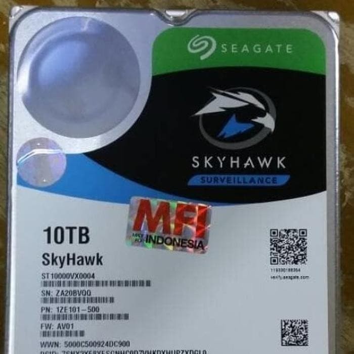 HD 3,5&quot; 10 TB SEAGATE SKYHAWK