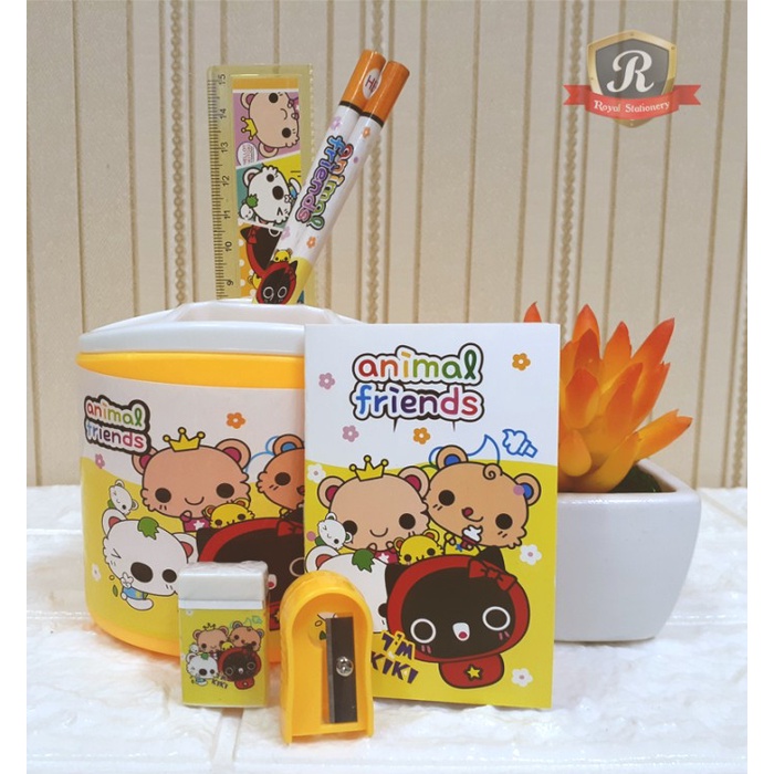 

Jualan Stationery Set / Alat Tulis Set Animal Friends [998] Bagus