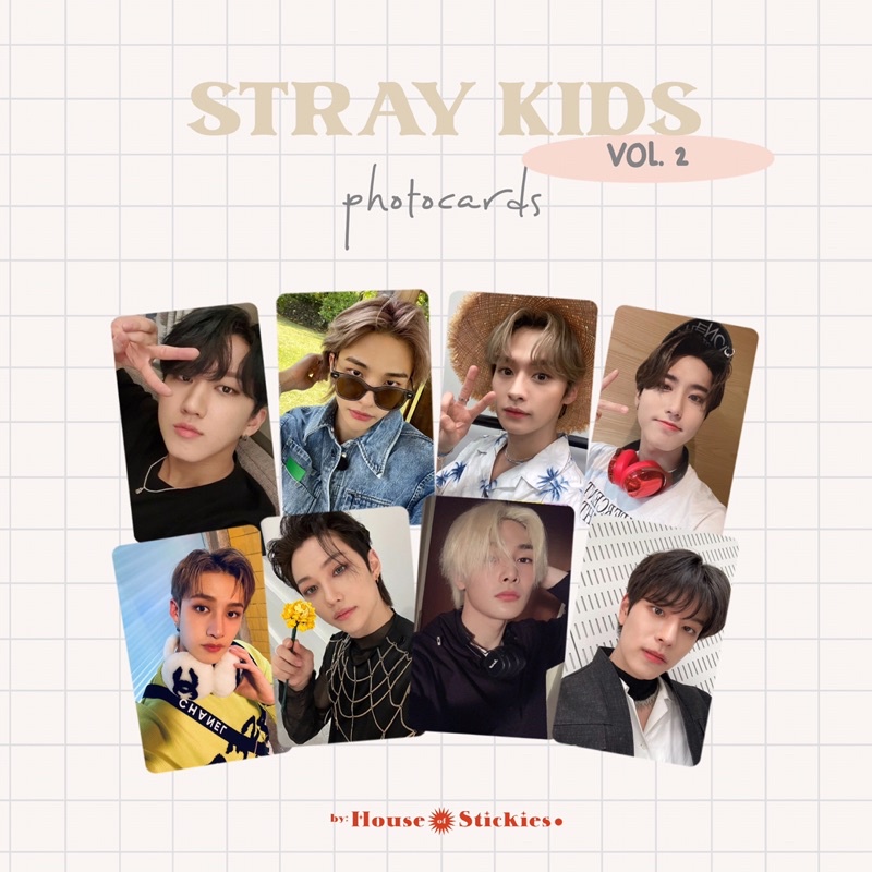 STRAY KIDS Unofficial Photocard (Boyfie Selca Vol. 2)