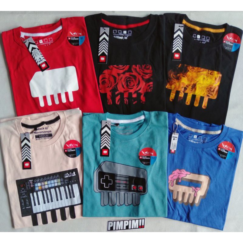 T-SHIRT BLACK ID ORIGINAL PIMPIMDISTRO