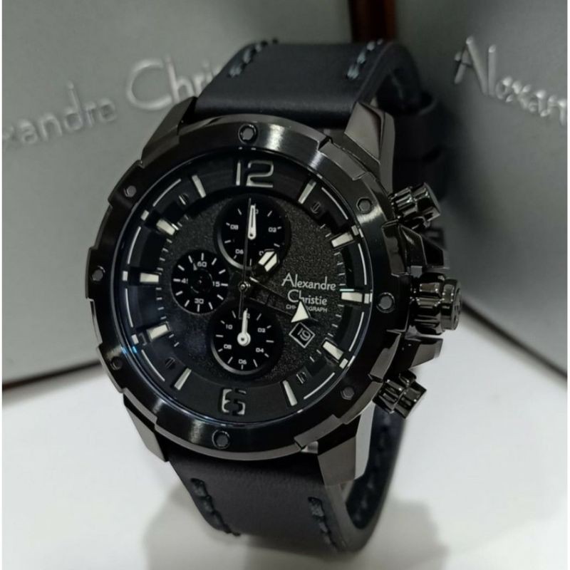 Alexandre  Christie Pria Ac 6410 Leather /Garansi Resmi 1 Tahun
