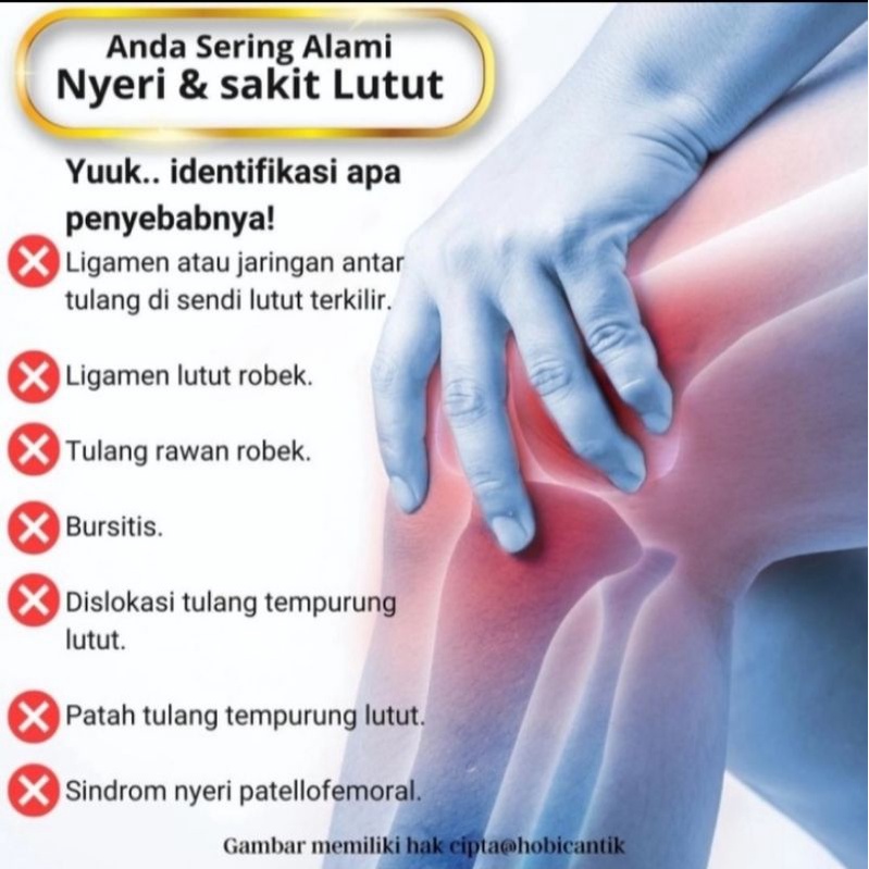 DEKER LUTUT Terapi Pemanas Lutut Korset Pria Korslet alat therapi Sendi