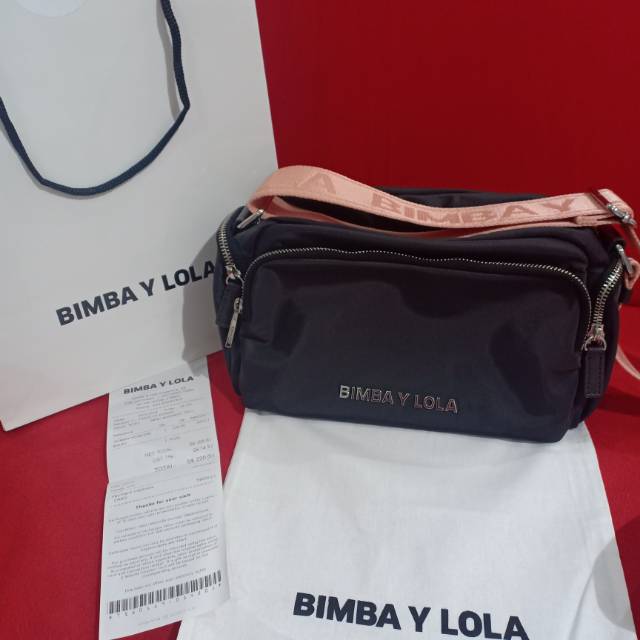 Preloved Tas Bimba Y L0la + Preloved Kate Spade By the Pool Camera Bag Flamingo