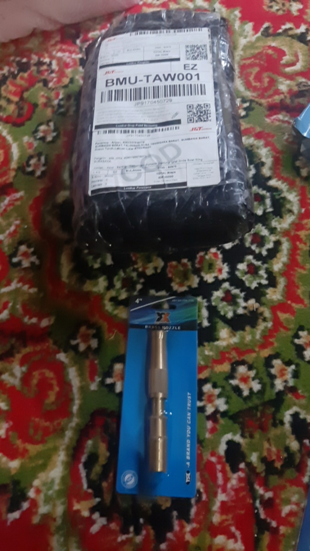 Semprotan Air 1/2 / Nozzle Kuningan Lurus 1/2 Untuk Selang Air 5/8