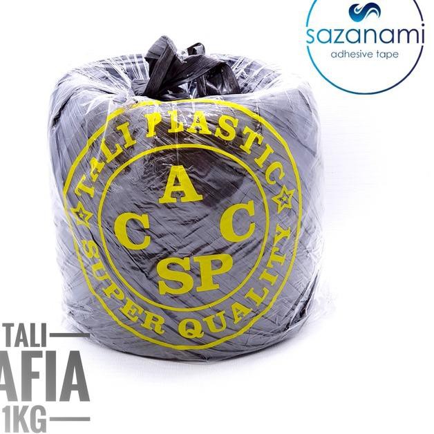 

PR0M0 1.1 TALI RAFIA GULUNGAN BESAR 1KG FULL TALI PLASTIK HITAM