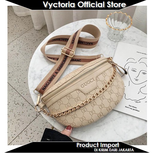 (COD) Vyctoria VOS5191 Tas Pinggang Wanita Waistbag Import Slingbag Promo EL5191 CR7382 JT02334 02334 7382 5191