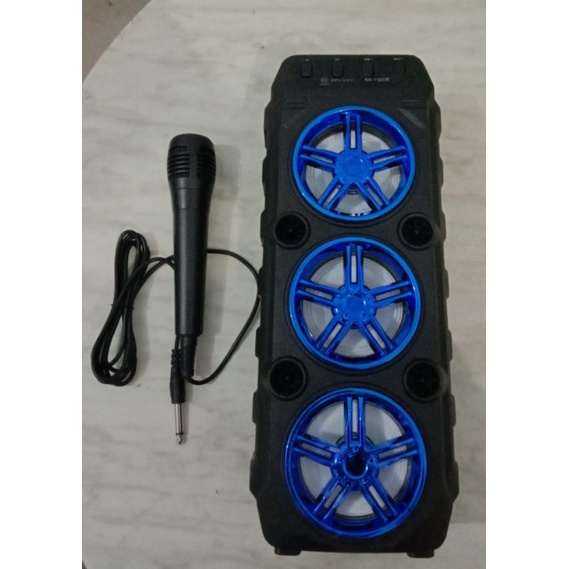 Speaker Bluetooth Karaoke + Mic SX3006 3 Tingkat / Speaker Bluetooth Portable + Mic SX3006