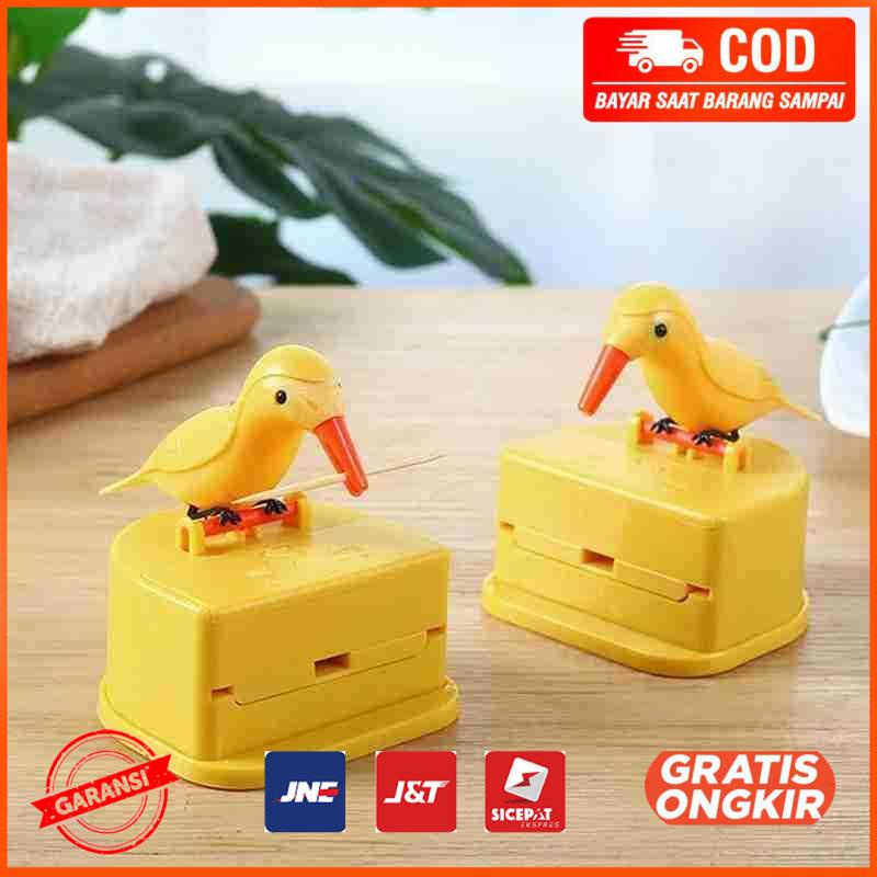 Kotak Dispenser Tusuk Gigi Model Burung