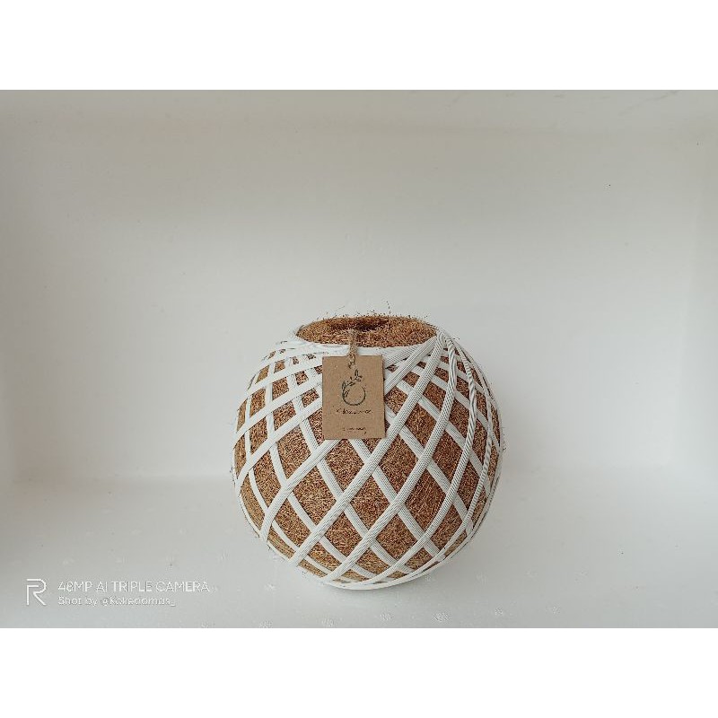 Pot Sabut Kokedama Besar (Size L)