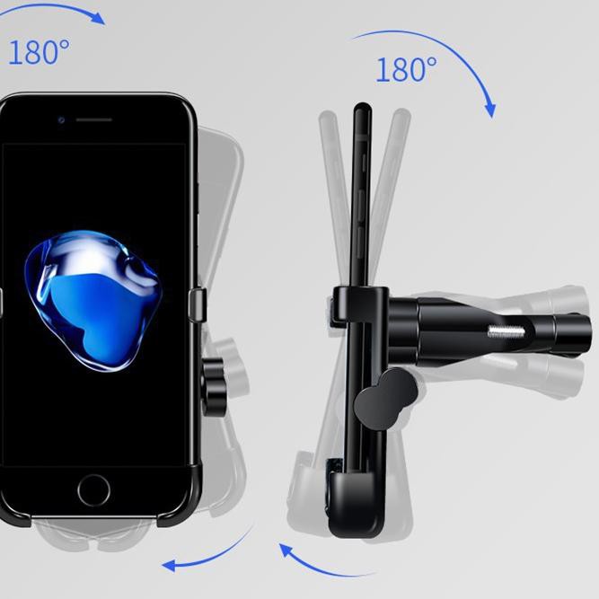 ► PHONE HOLDER SEPEDA MOTOR UNIVERSAL HOLDER HP MOTOR STANG SPION - STANG ➮