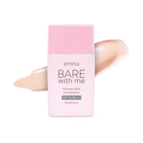 EMINA Bare With Me Mineral Mild Foundation 30ml