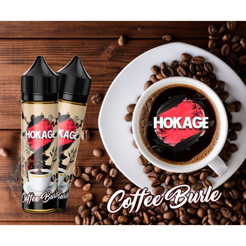 Creame brulle Coffee 3mg 60ml HOKAGE