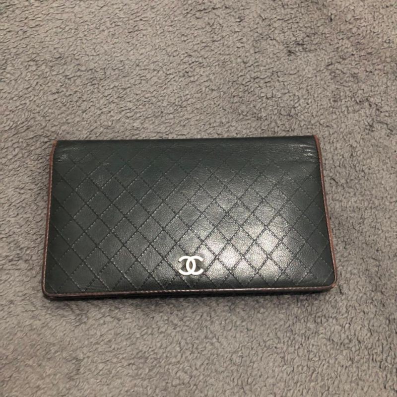 PRELOVED - CHANEL wallet black cav (FAST SALE)
