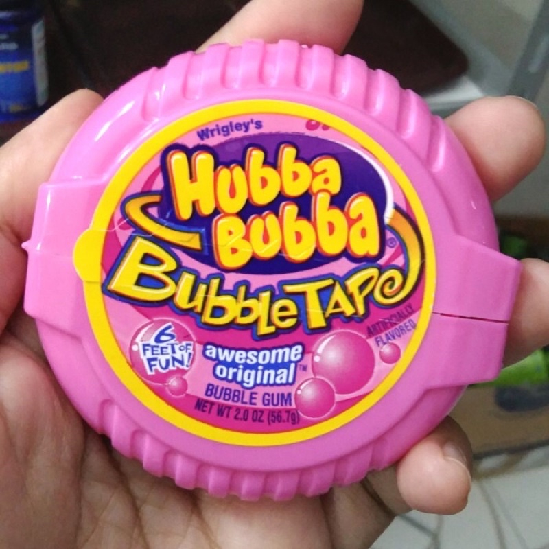 

Hubba bubba Bubble Tape 56,7 gr Bubble gum permen karet - ORI USA