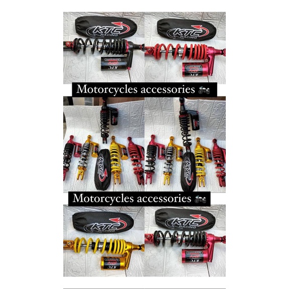 shockbreaker copy ktc matic 310mm 330mm beat mio Vario Xeon Scoopy universal shock tabung matic sing