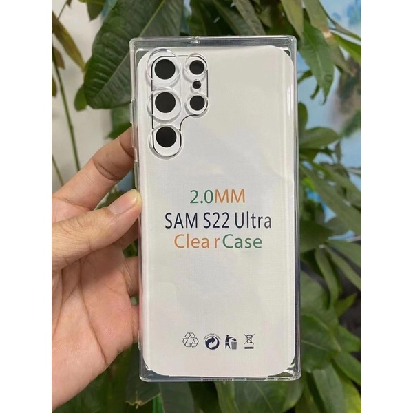 Clear Case TPU 2MM Samsung S21Fe/S22/S22Plus/S22Ultra/A03 Core/Note 10Plus Promo By Sen