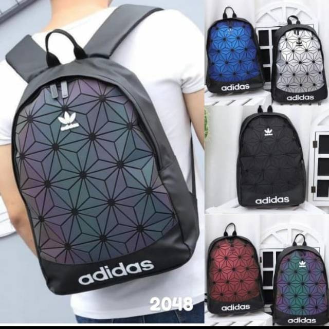 Adidas backpack-tas ransel 3 D hologram high quality -dazzle