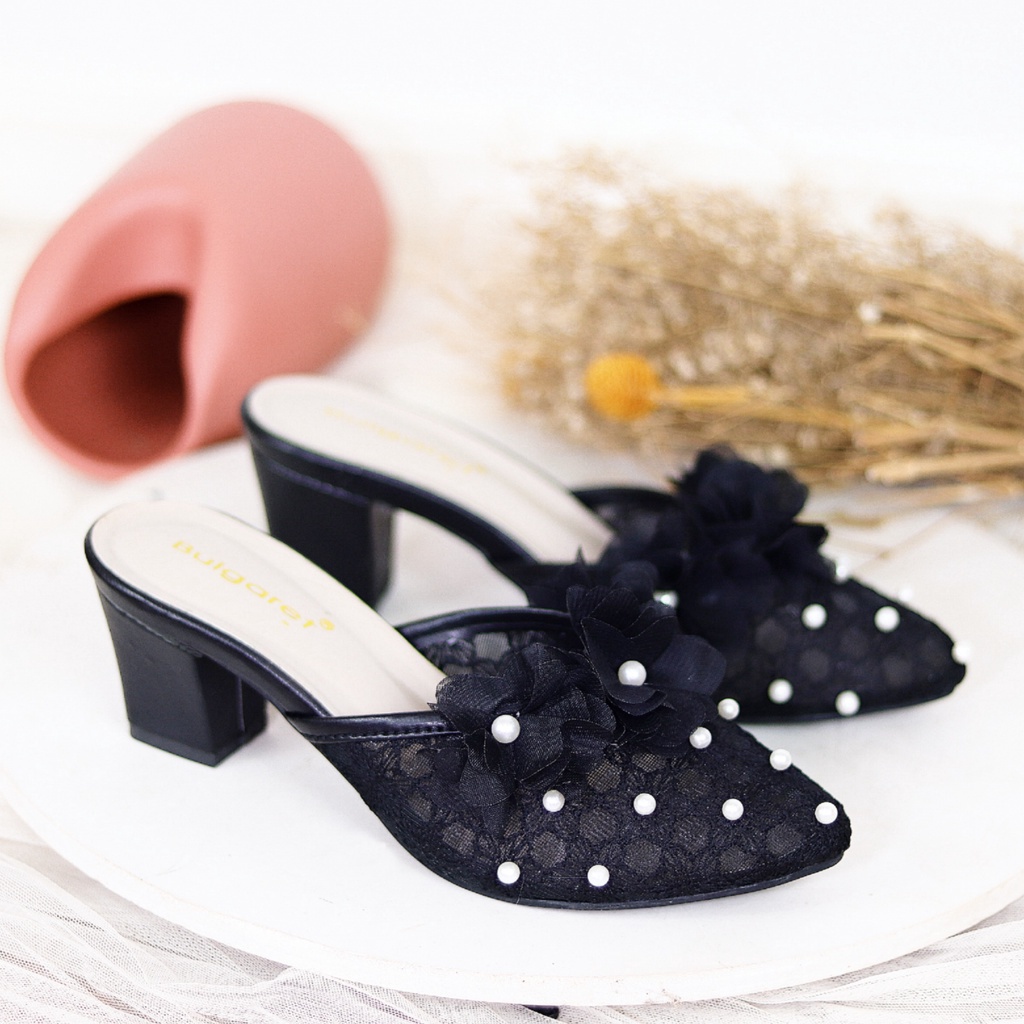 Sandal High Heels Wanita Sendal Hak Tahu High Heels Korea  Sendal Tinggi Wanita Heels 3cm Sandal Mut