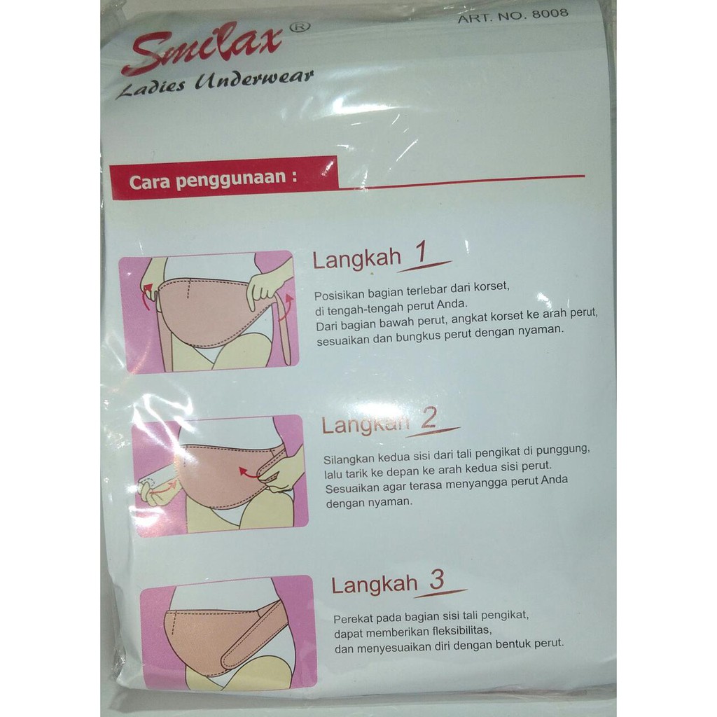 Korset Hamil Korset Penyangga Kehamilan Maternity Support Belt Korset Hamil SMilax