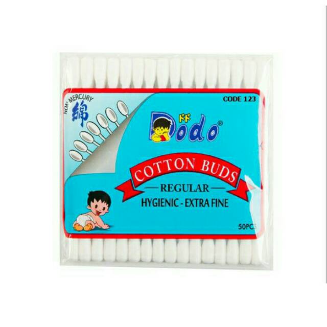 DODO COTTON BUDS REGULAR  ISI 50 PCS