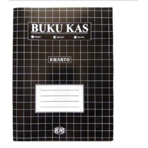 

BUKU KAS HITAM KNI / BUKU DEBIT KREDIT UKURAN KWARTO FOLIO [PCS]