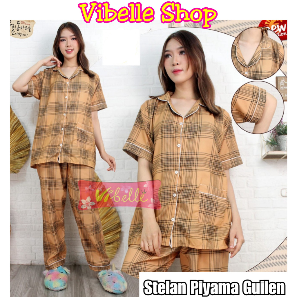VIBELLECP - CP Vibelle shop grosir baju tidur piyama karakter fashion murah wanita-1