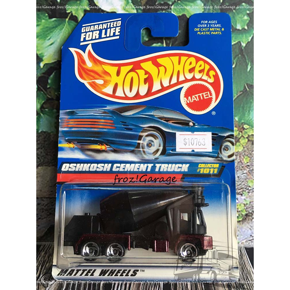 hot wheels cement truck