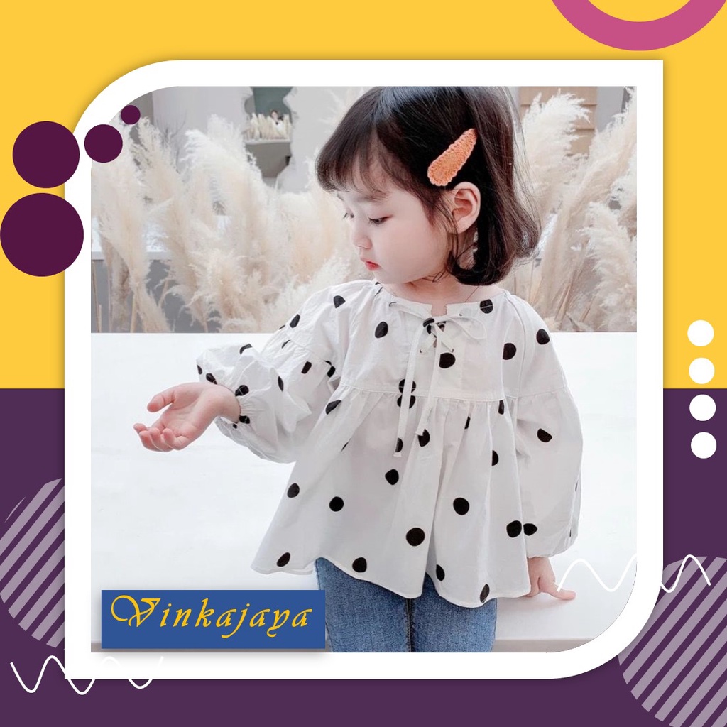 Baju Anak Cewek Usia Umur 3 4 5 Tahun Thn Pakaian Blouse Atasan Perempuan Kecil Dotikids