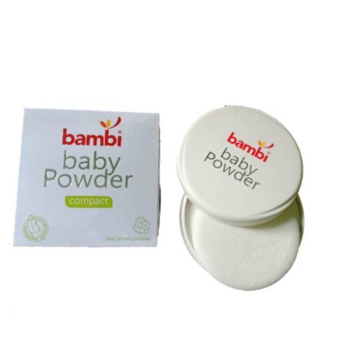 Bambi Compact Powder 40gr Bedak Padat Bayi Shopee Indonesia