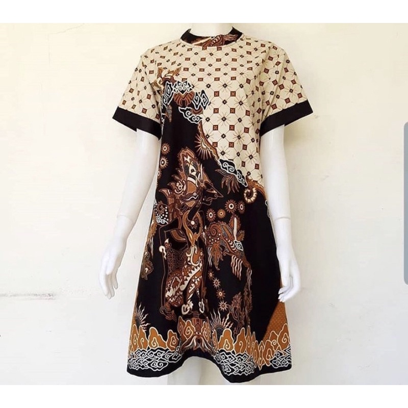 KAIN BATIK SOLO WAYANG KRISNA PUTIH