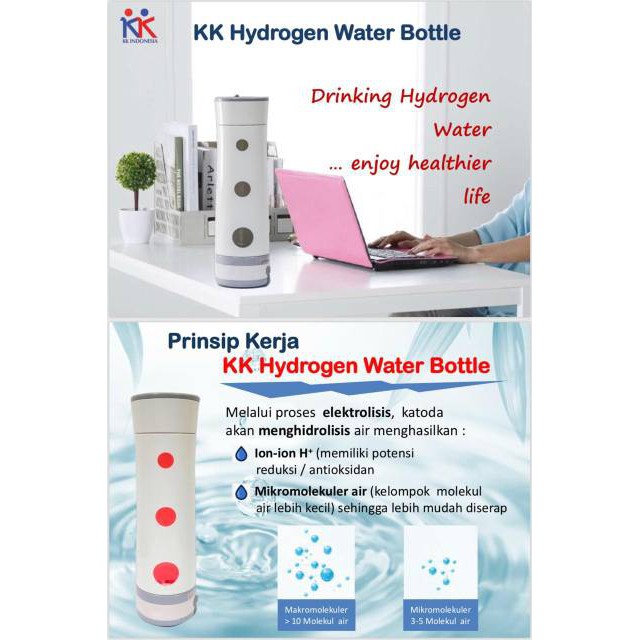 KK Hydrogen Water Bottle