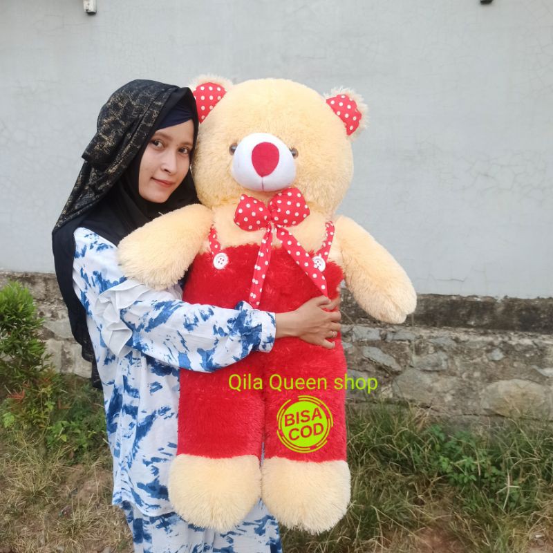 boneka BERUANG Teddy BEAR jojon jumbo 85 CM