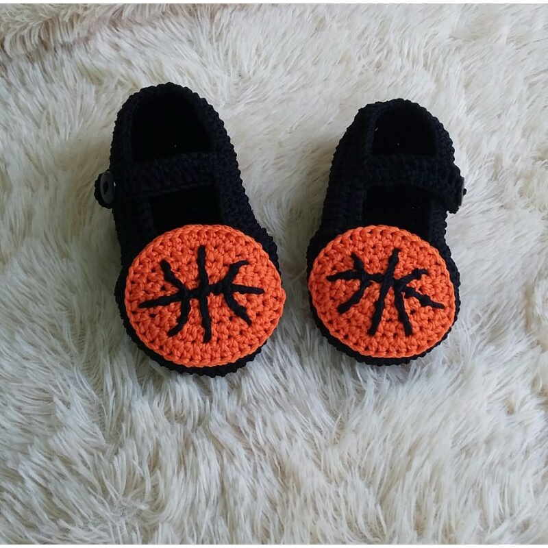 sepatu bayi rajut handmade lucu