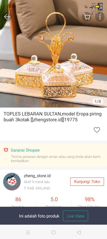 Toples Lebaran Import Model Eropa Tempat Cemilan Dan Buah Kwalitas Terbaik [[zhengstore.id]] 13775