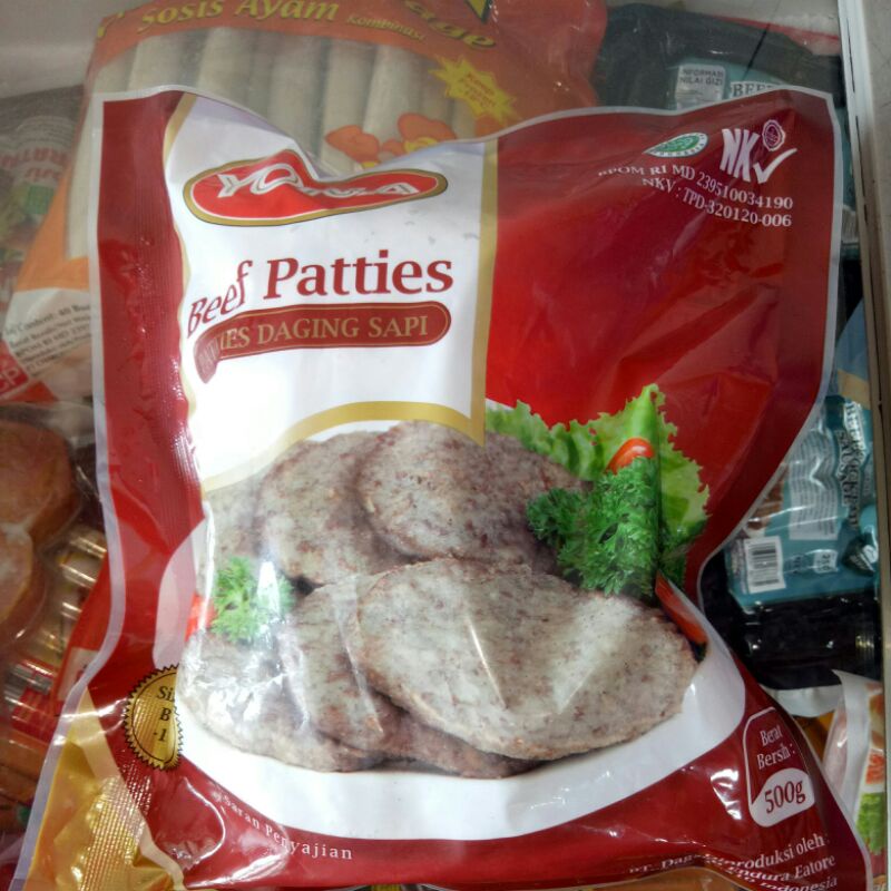 

Yona Beef Patties 500gr