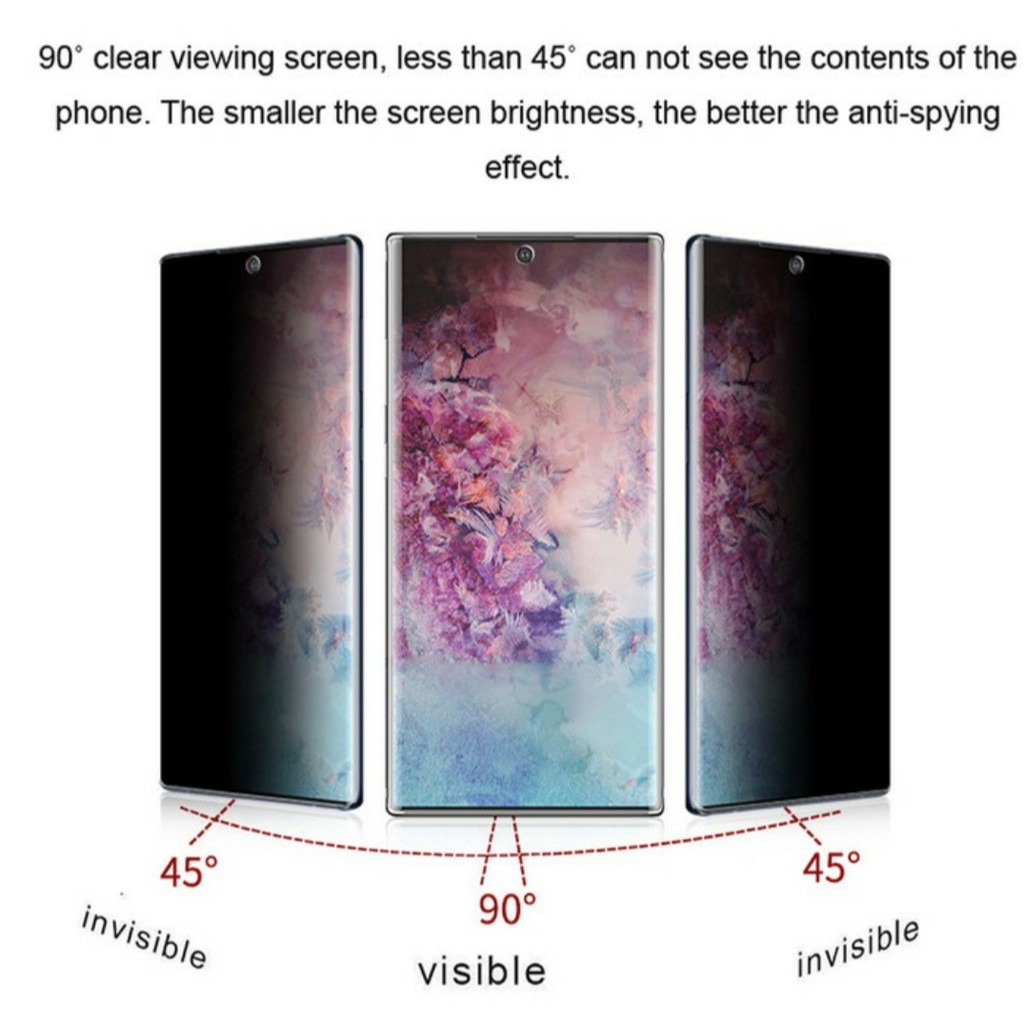 HYDROGEL Anti Spy Privacy Samsung Note 8 9 10 PLUS Note 20 S20 S21 S22 S23 ultra S20+ s21+ S10 S8 S9 plus S20 s21 Fe A51 A71 A52 A52s a72 a33 a53 a73 A34 A54 AntiGores Screen Guard anti gores