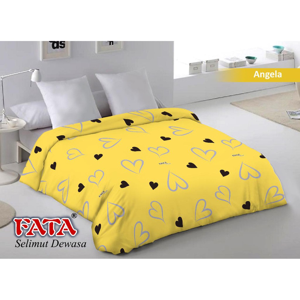 SELIMUT BAHAN BULU MERK FATA UKURAN 200X200-ANGELA