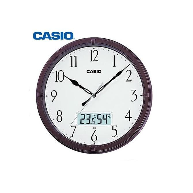 [ COD] JAM DINDING WALL CLOCK CASIO IC-02 IC 02 5DF ANALOG DIGITAL ORIGINAL CUCI GUDANG Kode 1204