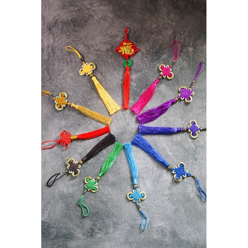 Chinese New Year Tassel – ASKARA (Tassel Aksesoris Accessories Gantungan Hiasan Tas)
