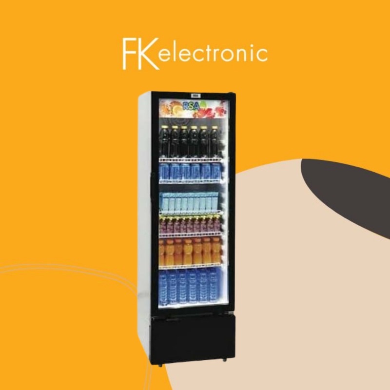 SHOWCASE RSA AGATE 300/ KULKAS MINUMAN RSA AGATE 300