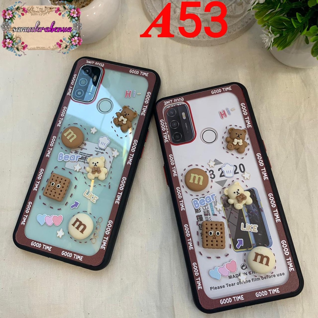 SS097 SOFTCASE 3D OPPO F1S A59 A37 NEO 9 A33 A53 A54 A9 A5 A31 A8 2020 RENO 8T 4F 4 5F 6 PRO 7 7Z SB3649