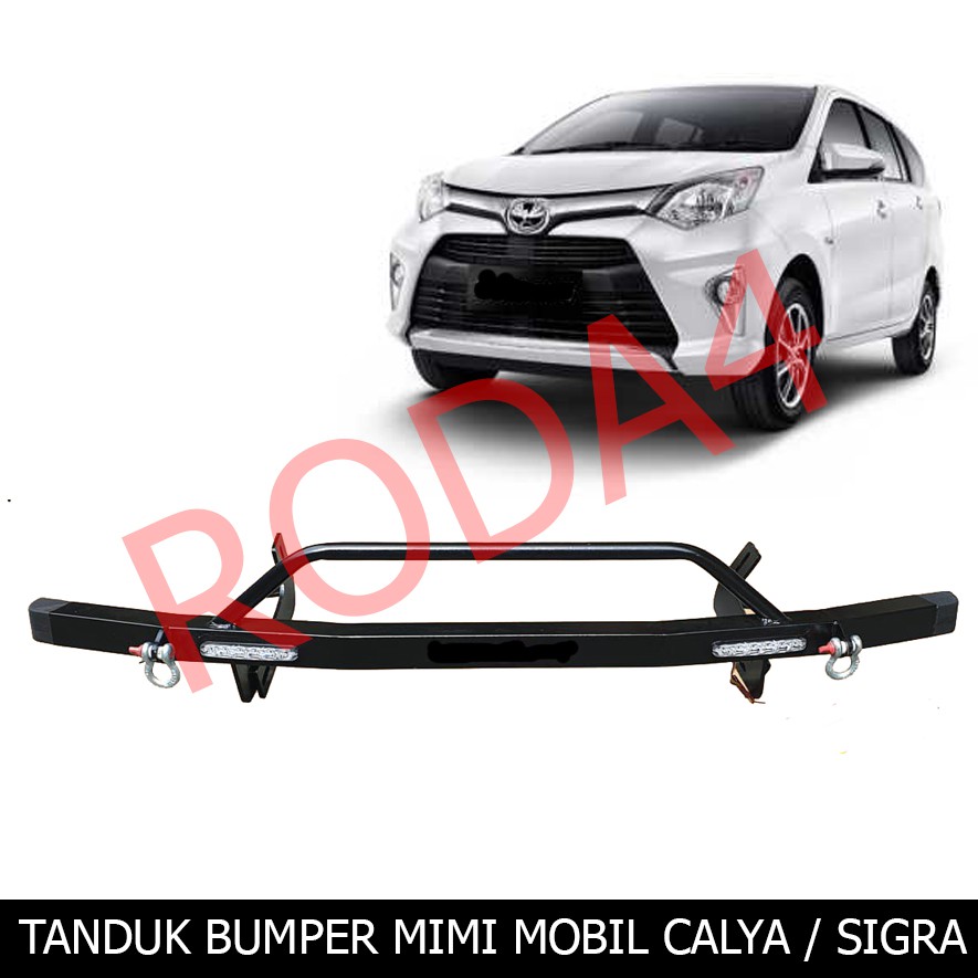 Tanduk Bumper Mini Mobil Calya - Sigra Towing Bumper Depan Mini Calya