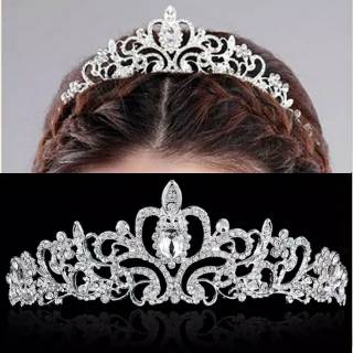 Mahkota Tiara Wedding Hiasan  Rambut  Shopee Indonesia