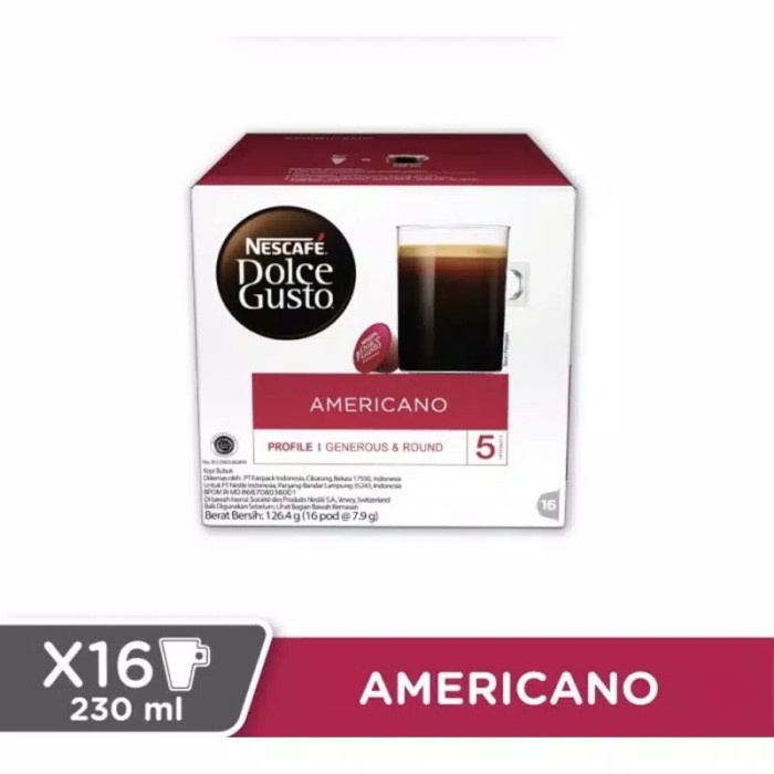 

vf2011vf Nescafe Dolce Gusto Americano - Capsule Original! Ds20X11